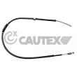 CAUTEX 761804 - Tirette à câble, frein de stationnement