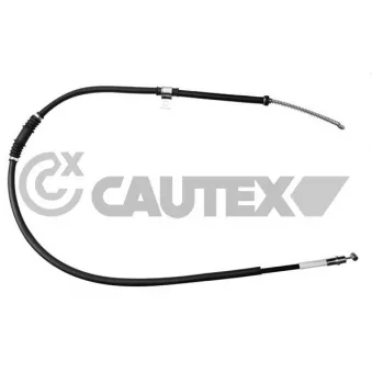 Tirette à câble, frein de stationnement CAUTEX 761804