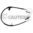 CAUTEX 761820 - Tirette à câble, frein de stationnement