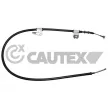 CAUTEX 761852 - Tirette à câble, frein de stationnement