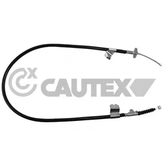 CAUTEX 761854 - Tirette à câble, frein de stationnement