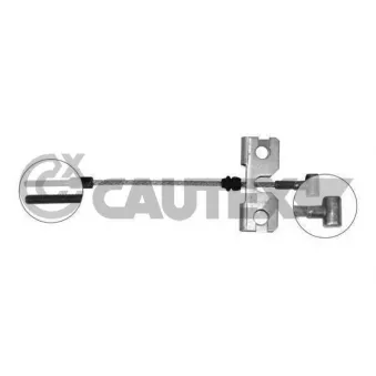 Tirette à câble, frein de stationnement CAUTEX OEM 36402CD000