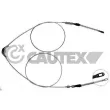 CAUTEX 761954 - Tirette à câble, frein de stationnement
