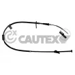 CAUTEX 762007 - Tirette à câble, frein de stationnement