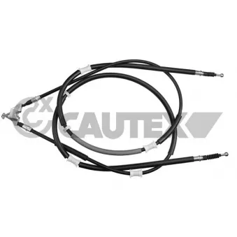 Tirette à câble, frein de stationnement CAUTEX OEM 522454