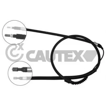 Tirette à câble, frein de stationnement CAUTEX OEM 13138929