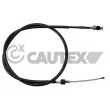 CAUTEX 762017 - Tirette à câble, frein de stationnement