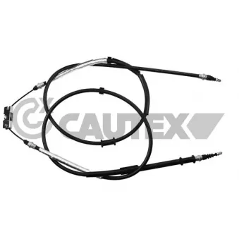 Tirette à câble, frein de stationnement CAUTEX OEM 522038