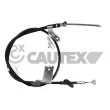CAUTEX 762033 - Tirette à câble, frein de stationnement