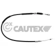 CAUTEX 762179 - Tirette à câble, frein de stationnement arrière droit