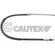 CAUTEX 762212 - Tirette à câble, frein de stationnement