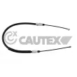 CAUTEX 762219 - Tirette à câble, frein de stationnement