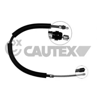 Tirette à câble, frein de stationnement CAUTEX 762408