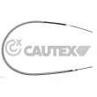 CAUTEX 762428 - Tirette à câble, frein de stationnement
