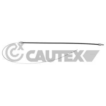 CAUTEX 762483 - Câble d'accélération