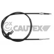 CAUTEX 762544 - Tirette à câble, frein de stationnement