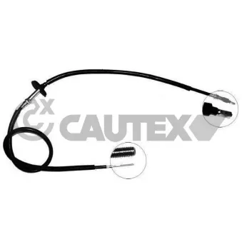 Tirette à câble, frein de stationnement CAUTEX OEM 9196163