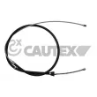 CAUTEX 762584 - Tirette à câble, frein de stationnement
