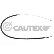 CAUTEX 762611 - Tirette à câble, frein de stationnement