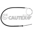 CAUTEX 762616 - Tirette à câble, frein de stationnement