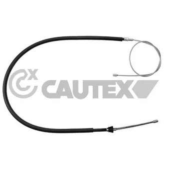 CAUTEX 762616 - Tirette à câble, frein de stationnement