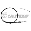 CAUTEX 762617 - Tirette à câble, frein de stationnement