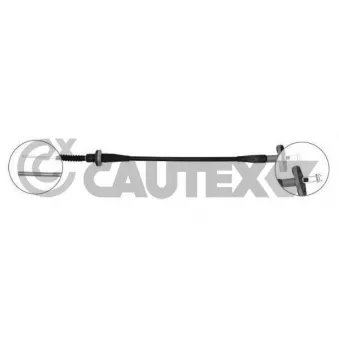 CAUTEX 762634 - Tirette à câble, commande d'embrayage