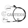CAUTEX 762651 - Tirette à câble, frein de stationnement