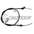 CAUTEX 762652 - Tirette à câble, frein de stationnement