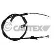 CAUTEX 762667 - Tirette à câble, frein de stationnement