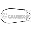 Tirette à câble, frein de stationnement CAUTEX [762725]