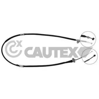 Tirette à câble, frein de stationnement arrière gauche CAUTEX OEM 4643005010