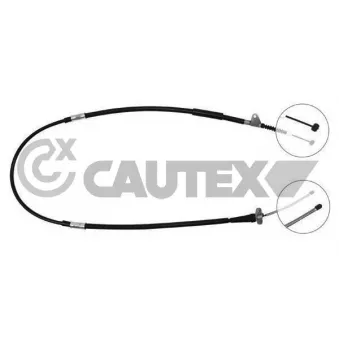 Tirette à câble, frein de stationnement arrière droit CAUTEX OEM 4642020350
