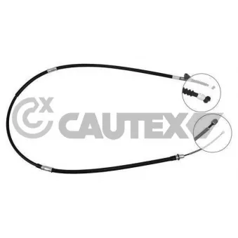 Tirette à câble, frein de stationnement CAUTEX OEM 4643005020