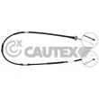Tirette à câble, frein de stationnement CAUTEX [762753]