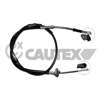 CAUTEX 762764 - Tirette à câble, frein de stationnement