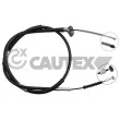 CAUTEX 762766 - Tirette à câble, frein de stationnement