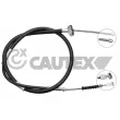 CAUTEX 762767 - Tirette à câble, frein de stationnement