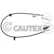 CAUTEX 762813 - Tirette à câble, frein de stationnement
