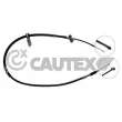 CAUTEX 762825 - Tirette à câble, frein de stationnement