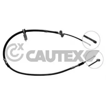 Tirette à câble, frein de stationnement CAUTEX OEM 4642026420