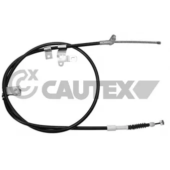 Tirette à câble, frein de stationnement CAUTEX 762842