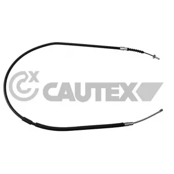 Tirette à câble, frein de stationnement CAUTEX 762883