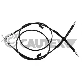 Tirette à câble, frein de stationnement CAUTEX 762892