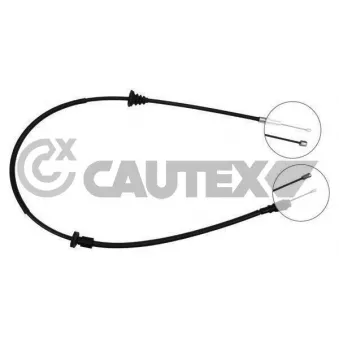 Tirette à câble, frein de stationnement CAUTEX OEM 9475286