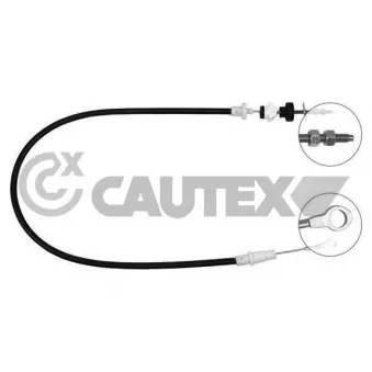 CAUTEX 762899 - Tirette à câble, commande d'embrayage