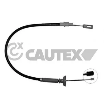 Tirette à câble, commande d'embrayage CAUTEX OEM 531721335c
