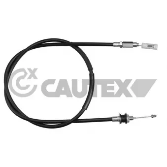 Tirette à câble, commande d'embrayage CAUTEX 762921