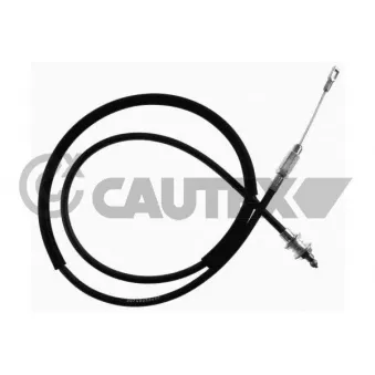 Tirette à câble, commande d'embrayage CAUTEX 762933