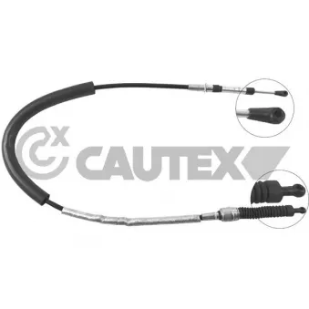CAUTEX 762945 - Tirette à câble, boîte de vitesse manuelle
